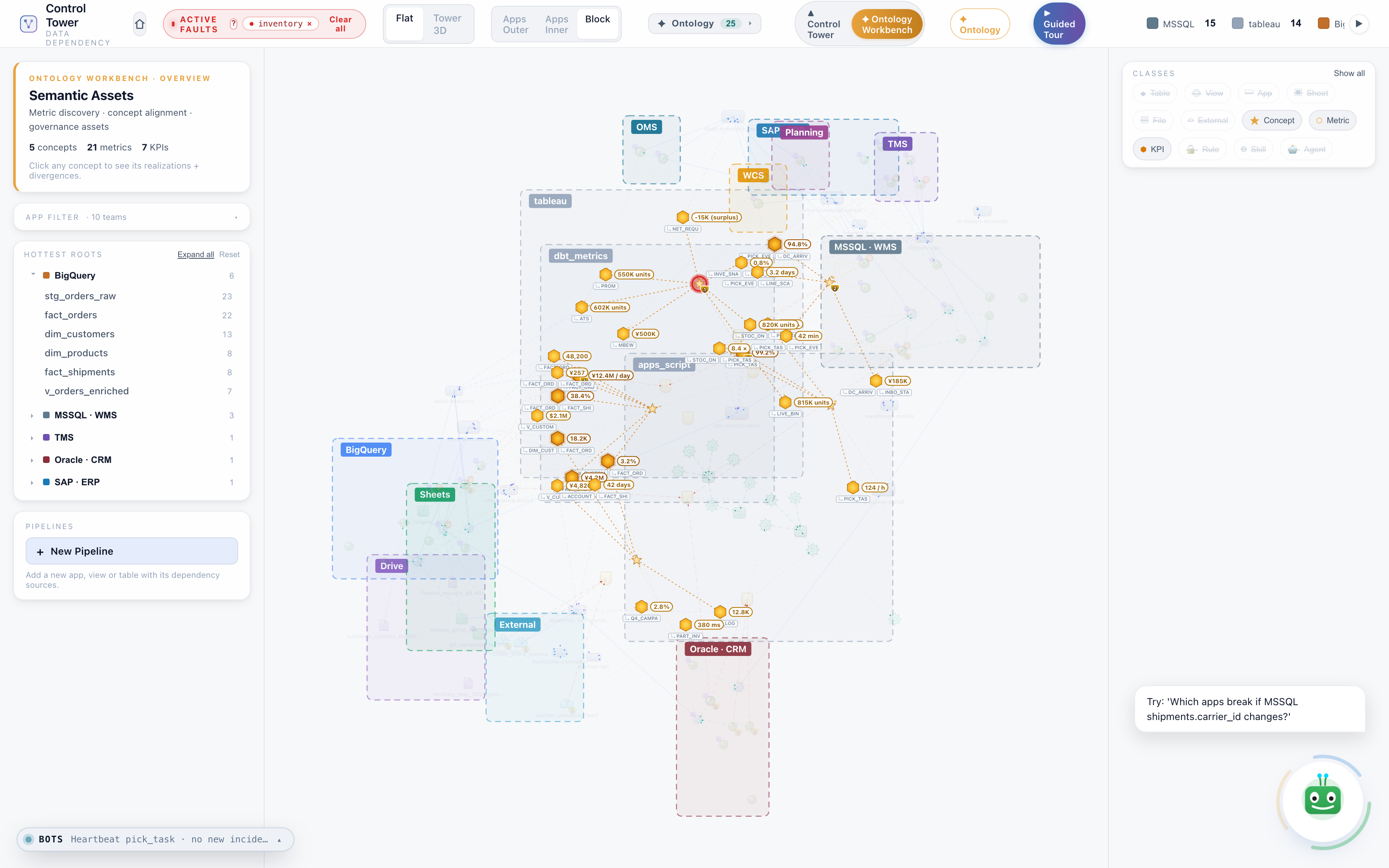 One conversation.  Every answer the graph already knows.